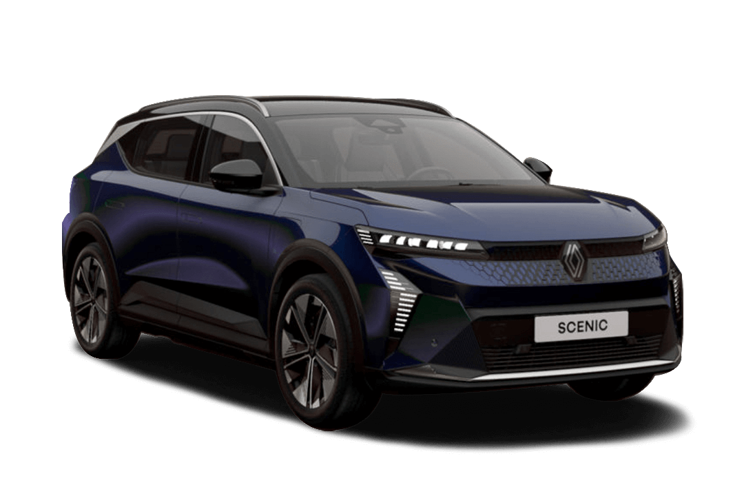 Renault-Scenic-Techno-blå-nocturne-tak-i-svart-étoilé